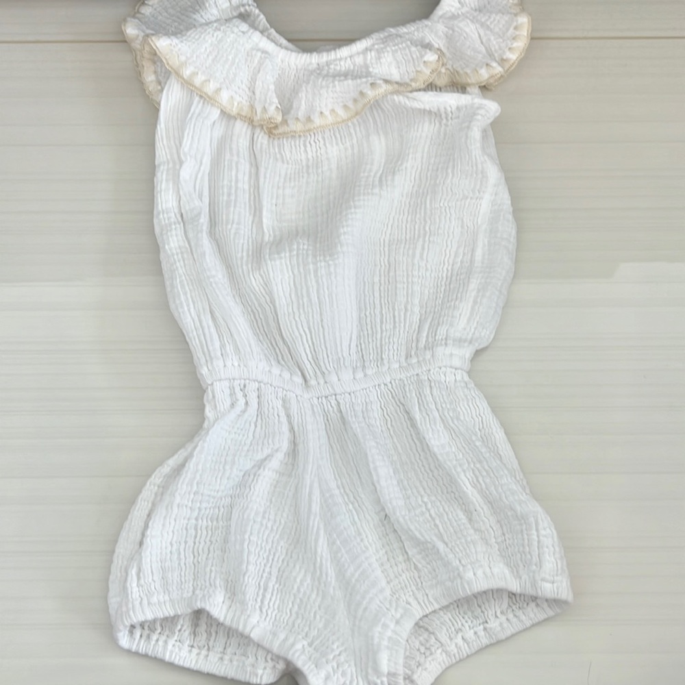 Eberjey girls romper size 4